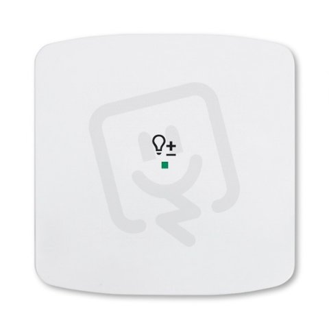 ABB Tango Kryt 1násobný symbol stmívání bílá 6220A-A01004 B