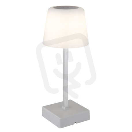 Stolní lampa XAYDEN stříbrná 2W 3000-6500K GLOBO 28061SI