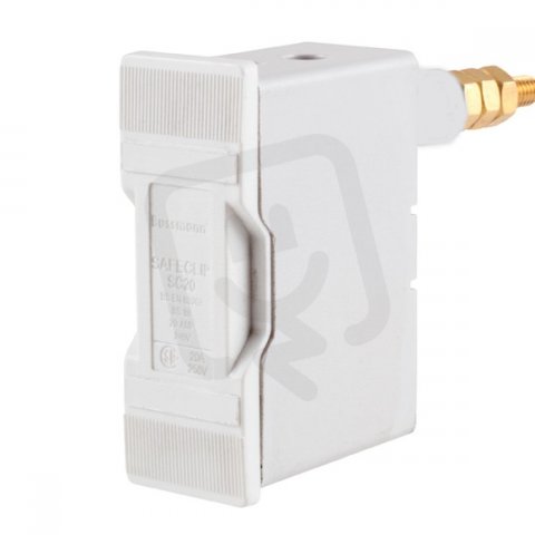 Pojistkový spodek Eaton SC20PWH 550V AC, 20A, bílá / SSD