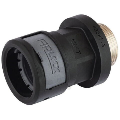 Hadicové šroubení FIPLOCK ONE METAL XL M16X1.5 / 12 BK LAPP 61804563