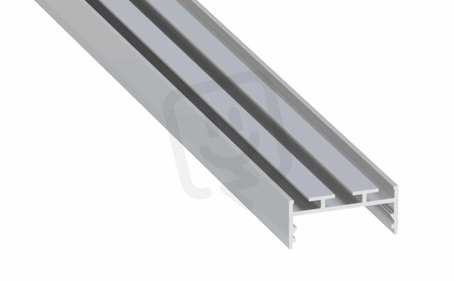 Přisazený hliníkový profil AL-PROFIL ARIA RAW NONANODIZED 1M GREENLUX GXLP2096
