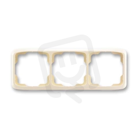 ABB Tango Trojrámeček vodorovný slonová kost BLISTR 3901A-B30 CW