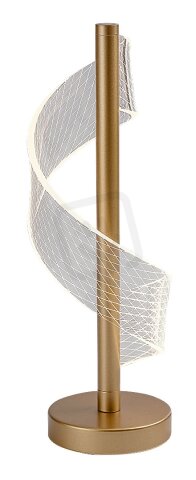 Stolní lampa ZOFRAEL zlatá LED 6W IP20 RABALUX 74416