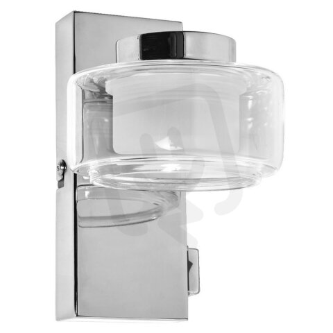 Orbis Flame Wall 5.5W Click CCT IP44 Chrome OSRAM 4099854448027