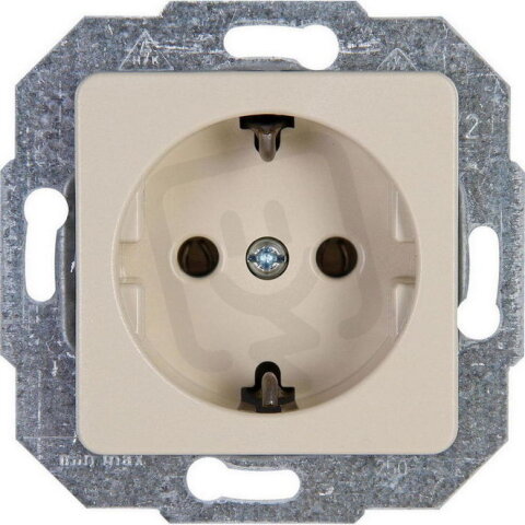 113601071 Earthed socket outlet, 1-fold,