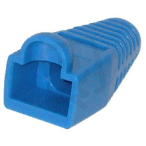Ochranný pryžový kryt pro konektor RJ 45 modrý KRJ 45 modrá