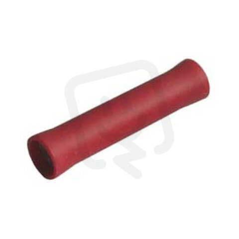Lisovací spojka CU izolovaná sériová 35mm2 délka 54mm izolace PVC červená SI 35