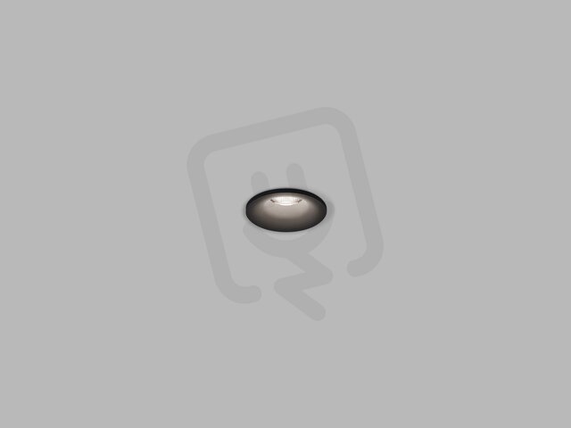 Zápustné svítidlo SPOT MINI C, B TRIAC 7W 2700K černá LED2 2050423DT