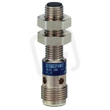 Indukční čidlo kov. válcové pr. 8 kabel 5m,PNP,3-drát,24VDC XS508B1PBM12