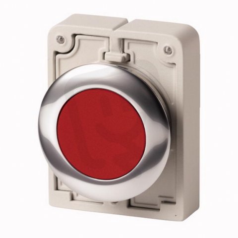 Eaton M30C-FD-R Ovládací hlavice tlačítka, zapuštěné tlačítko, bez aret.,červená