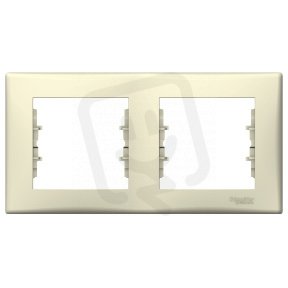 Sedna Rámeček dvojnásobný, Beige SCHNEIDER SDN5800347