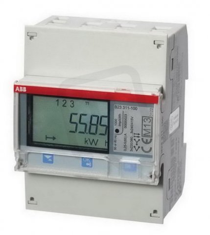 Elektroměr B23 311-100 65 A tř. B ABB 2CMA100168R1000