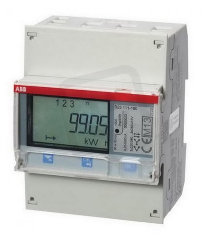 Elektroměr B23 111-100 65 A tř. B ABB 2CMA100163R1000