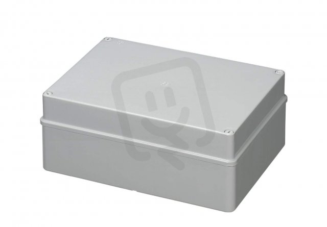 Krabice S-BOX 616, 300x220x120 mm, IP56 šedá, plastové šrouby, 650°C S-BOX 616M