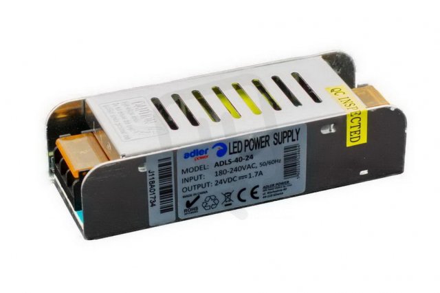 LED driver vestavný DRIVER 40W/M-SLIM-24V (ADLSX-40-24) GREENLUX GXLD120