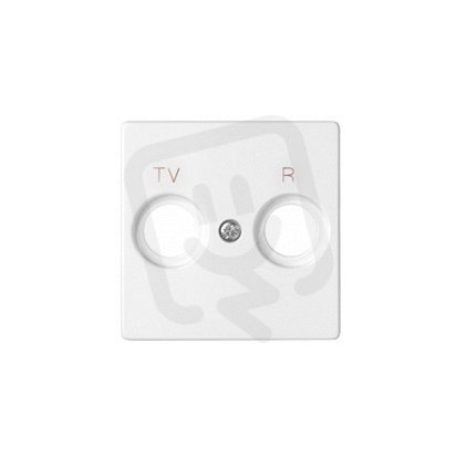 kryt pro anténní zásuvky R-TV-SAT, bílá KONTAKT SIMON 82053-30