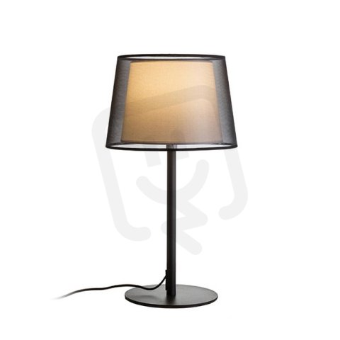 ESPLANADE stolní černá/bílá chrom 230V E27 42W RENDL R12484
