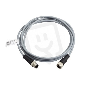 Schneider XZCRV1511040A2 Prodlužovací kabel PVC s konektory M12, 3 vodiče, L=2m