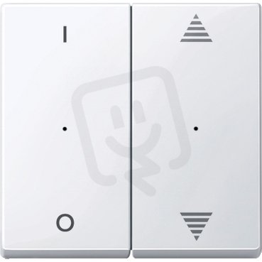 Kryty pro 2-násobný tlač. modul 1/0+šipky Active System M SCHNEIDER MTN619525