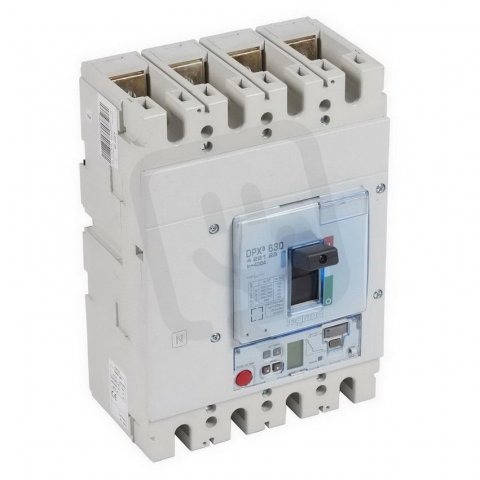 DPX3 630 ELEKTRONICKÁ SPOUŠŤ S2 PRO JISTIČ 4P 400A 70kA LEGRAND 422123