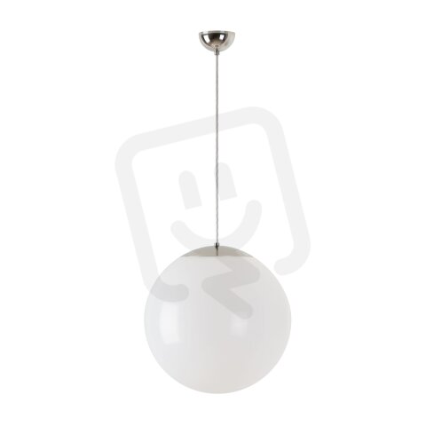 Závěsné svítidlo s plastovým stínidlem OSMONT ISIS S3 PM 13W IP40 E27 chrom