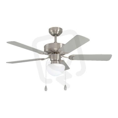 Stropní ventilátor CADIZ AC E27 d1070 SI/dub 40W IP20 EGLO 35074