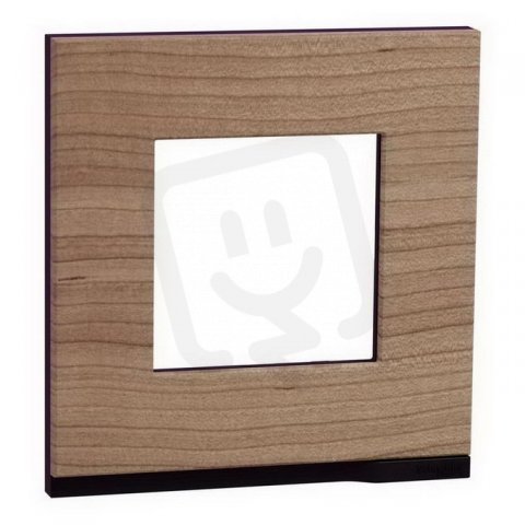 Unica Pure Krycí rámeček jednonásobný, Oak Wood SCHNEIDER NU600284