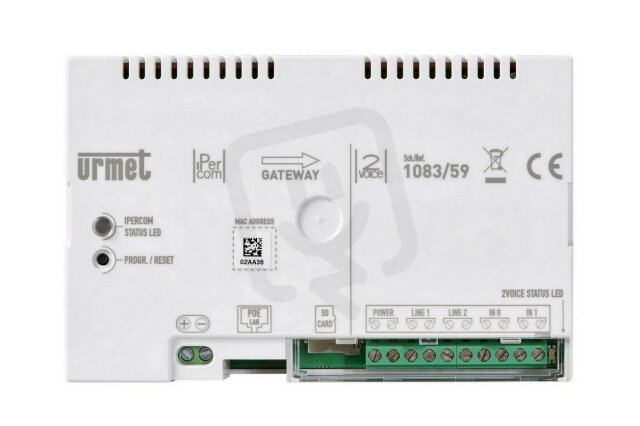 Gateway - ze systému IPERCOM na 2VOICE URMET 1083/59