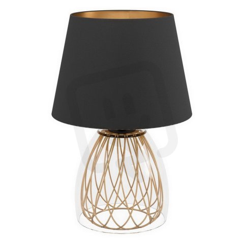 Stolní svítidlo JAZMINIA 1xE27 černá/mosaz 40W IP20 EGLO 390039