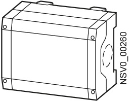 BD01-GK1X/F Přístrojová skříňka pro zabu SIEMENS BVP:034285
