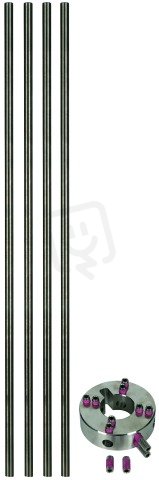 Upevňovací set pro stranový jímač 4 jímače Niro D=10mm L=530mm DEHN 819184