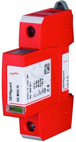 Svodič přepětí DEHNguard S 1-pólový, Uc 75V AC 952071
