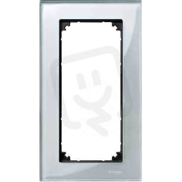 Merten Rámeček 2násobný M-Elegance Diamond Silver SCHNEIDER MTN4025-3260