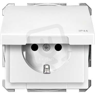 Schneider MTN2414-4019 SCHUKO zásuvka 2P+E,16A,IP44,s klapkou,šroubová