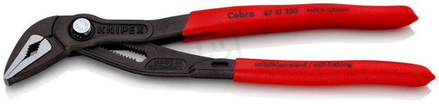 KNIPEX Cobra ES Obzvláště štíhlé kleště na vodní čerpadla 250 mm 87 51 250 SB