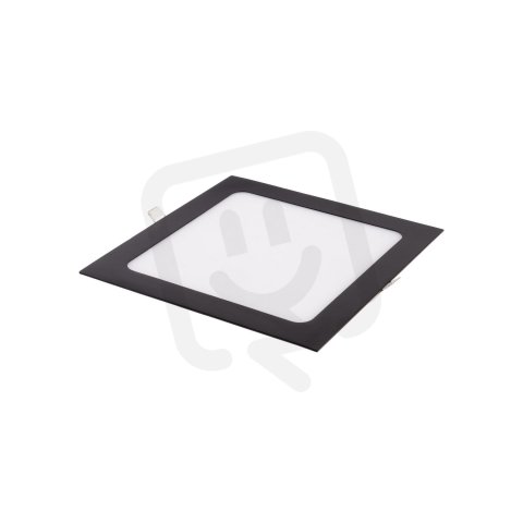 BSN12-LED panel 12W-DW denní bílá čtverec černý T-LED 102114