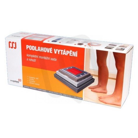 Teplá dlažba ROHOŽ 4/T Sada rohože s termostatem OCC2-1991 600W V-systém 9114