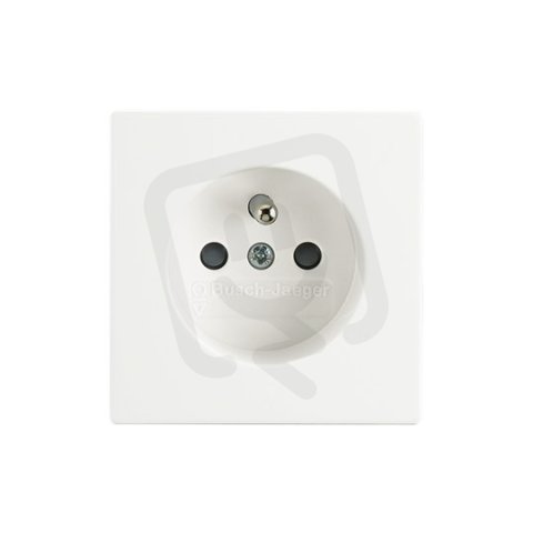ABB FUTURE LINEAR Zásuvka s ochr. kolíkem mechová bílá 5519B-A02357884