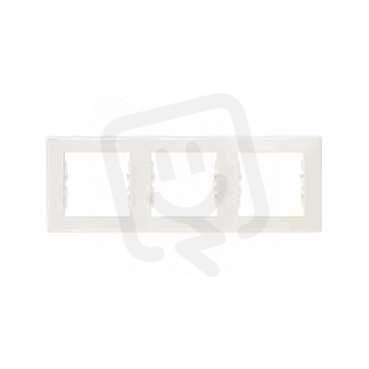 Sedna Rámeček trojnásobný, Cream SCHNEIDER SDN5800523