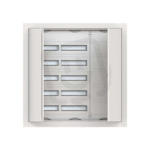 ABB CU35VP Zapuštěná oceloplechová rozvodnice s dvířky 12mod