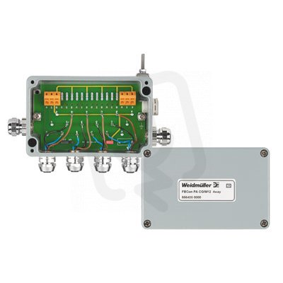 Rozvaděč přípojnice FBCON PA CG/M12 4WAY WEIDMÜLLER 8564080000