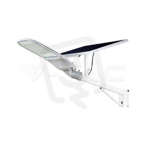 LED Solar Street Light SAMSUNG Chip 50W White Body 4000K V-TAC SKU7837