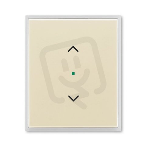 ABB Element Kryt 1násobný symbol žaluzie slonová kost/led.bílá 6220E-A01002 21
