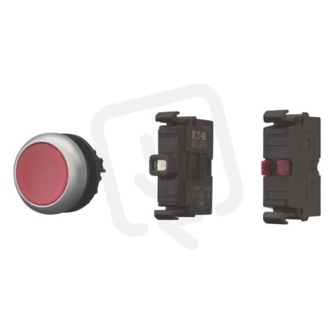 M22-DL-R-K01LED-BVP Tlačítko, prosvětlen