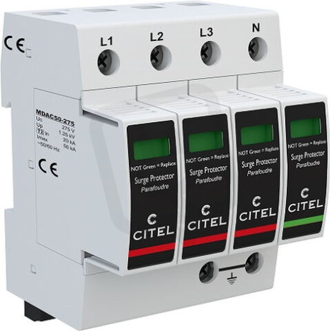 Přepěťová ochrana 2 AC DAC50S-31-275 CITEL 821110244