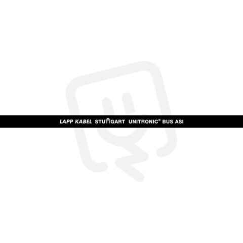 Sběrnicový kabel UNITRONIC BUS ASI (TPE) 2x1,5 BK LAPP 2170231