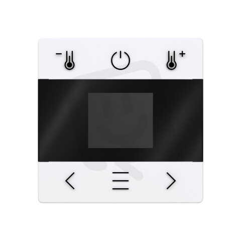 ABB ZONI Kryt pro termostat prostorový s Bluetooth, bílá 2CHT910400A4500