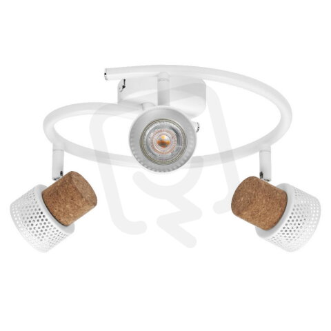 Stropní svítidlo LEDVANCE DECOR SPOT CORK WHITE Spiral 3x3.4W 927 DIM