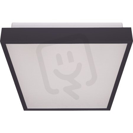 Stropní a nástěnné svítidlo Quatro 270x270 černá 2x60W IP20 E27 922004/07