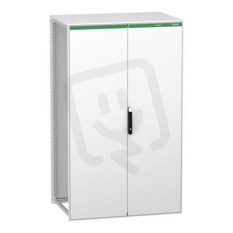 Rozvaděčová skříň, PrismaSeT 6300, 2000x1200x800mm, 2 dveře, RAL 9003, IP55